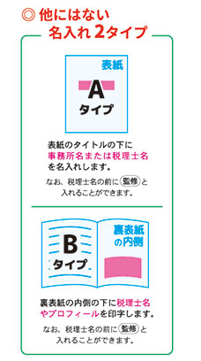 他にはない名入れ2タイプ